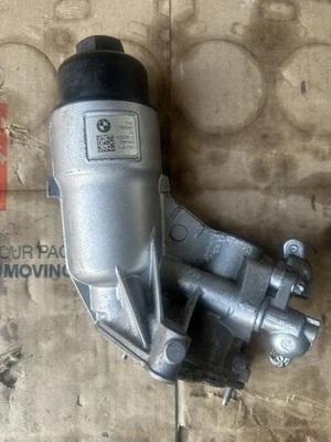 2020-2024 BMW F97 X3M G80 M3 M4 S58 6-Cyl Engine Oil Filter Housing Stand OEM - Image 1 of 4