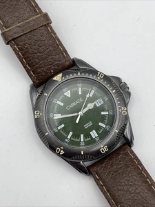 Carriage by Timex Diver Style Indiglo Date Dial Herrenuhr 40mm neue Batterie - Bild 1 von 6