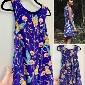 Vestido Anthropologie HD in Paris Femenino Floral Caprichoso Isla Oculta M - Imagen 1 de 12