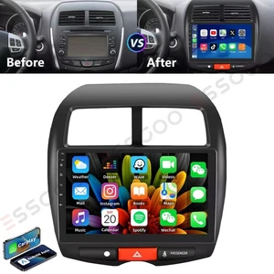 10" Car Stereo 32GB Apple Carplay For Mitsubishi ASX 2010-2016 GPS FM Radio SWC - Picture 1 of 15
