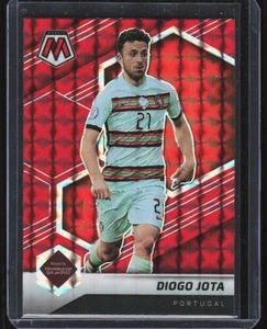 ⚽️ DIOGO JOTA 2021 Panini Mosaic Road to FIFA World Cup RED PRIZM Portugal #113 - Bild 1 von 3