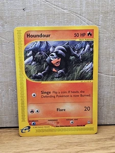 Pokémon Karte Houndour 86/147 Aquapolis Non-Holo Vintage TCG  - Bild 1 von 17
