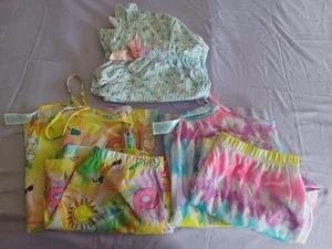 3 pr. Mädchen Schlafanzug Gr. 14 Sommer Pyjama - Bild 1 von 4