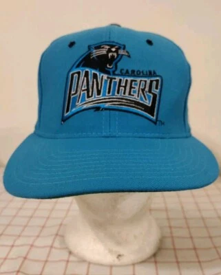 Винтажная кепка Carolina Panthers NFL ProLine синяя размер 6 5/8 - 7 1/8 стартер - Изображение 1 из 4
