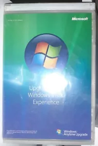 Microsoft Windows Vista Experience Anytime Upgrade Disc 32 Bit DVD New Sealed - Picture 1 of 2