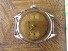 Vintage Steel CHARLES NICOLET Chronograph Cal. Landeron 39.