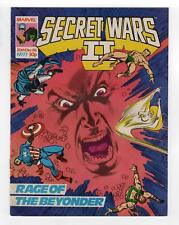 1986 MARVEL SUPER HEROES SECRET WARS II #8 AVENGER #265 BEYONDER KEY RARE UK