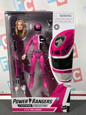 Hasbro Power Rangers Lightning Collection SPD Pink Ranger Figure Cover