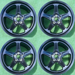 4 NEW Factory Dodge Demon Drag Wheels Challenger SRT OEM 18 x 11 2635 6CT35VXWAB - Picture 1 of 10