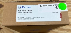 Extron TLS 725M 7" Wall Mount TouchLink Scheduling Panel - Black - Picture 1 of 2