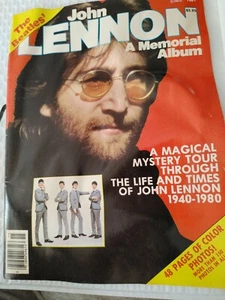 JOHN LENNON A MEMORIAL ALBUM 1981 Tons of photos from his life and times - Picture 1 of 1