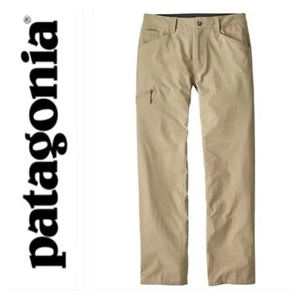 Patagonia Men's Quandary Pants  Size 36 x 30 Stretch Zip Pockets Cargo Tan - Bild 1 von 15