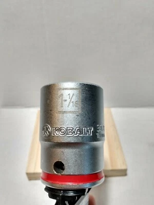 Kobalt Standard (SAE) 3/4-in Drive 12-point 1 1/16-in Socket *NEW*  - Image 1 of 4