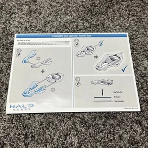 Halo: Fleet Battles Mac Platform + Covenant DSC Ship Build Instructions Mint - Picture 1 of 2