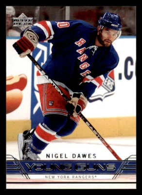 2006-07 Upper Deck #231 Nigel Dawes  Young Guns RC - Image 1 of 2