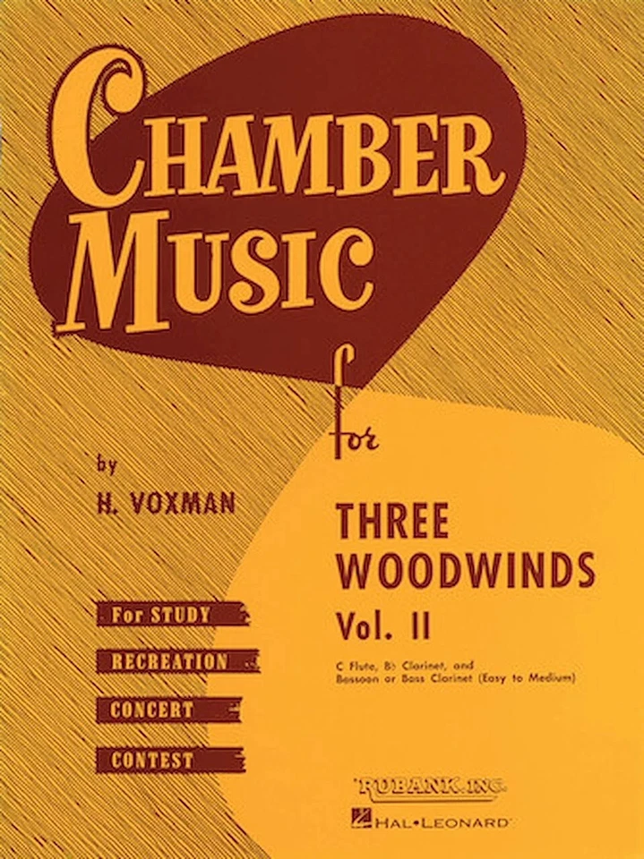 Chamber Music for Three Woodwinds, Vol. 2 - Image 1 of 1