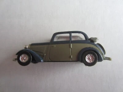 Coche de colección de plástico DKW F7 Brekina de 2 pulgadas hecho en W. Alemania Foto 1 de 4