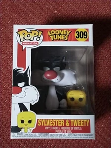 Funko pop Looney Tunes Sylvester and Tweety 309 Titi et Grosminet !!! - Imagen 1 de 8
