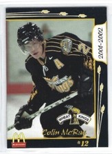 2001-02 Brandon Wheat Kings (WHL) Colin McRae