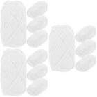 12 Rolls Weiß Polyester Wollknäuel Basteln Für Erwachsene Häkelstrickgarn