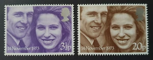 1973 GREAT BRITAIN GB WEDDING ANNE Sehr guter Erhaltungszustand - Bild 1 von 1