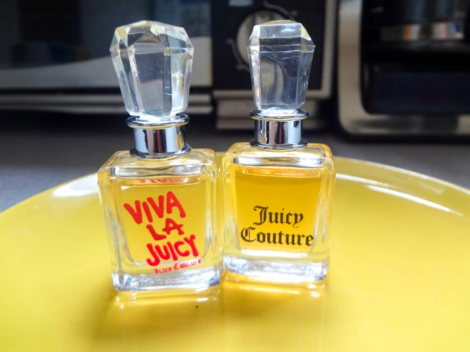 Juicy Couture & Viva La Juicy Mini Perfume Splash .17 OZ cada uno NUEVO Foto 1 de 1