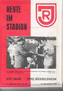 Cuaderno de programa de fútbol 69/70 RL Jahn Ratisbona - Opel Rüsselsheim - Imagen 1 de 1