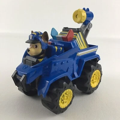 Paw Patrol Dino Rescue Chase Deluxe Cruiser Vehicle Action Figure Police Pup Toy - Image 1 of 4