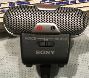 Sony Elektret Stereo Mikrofon ECM 719  z.B. für MINI-DISC- Recorder
