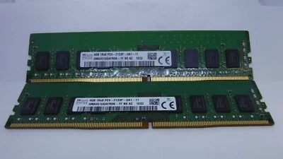 SK hynix 8GB (2x4GB) PC4-17000 DDR4-2133P HMA451U6AFR8N-TF Ram - Image 1 of 4