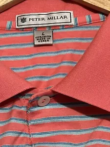 Peter Millar Men’s Polo Size Large PGA National Palm Beach Golf Polo Shirt - Picture 1 of 5