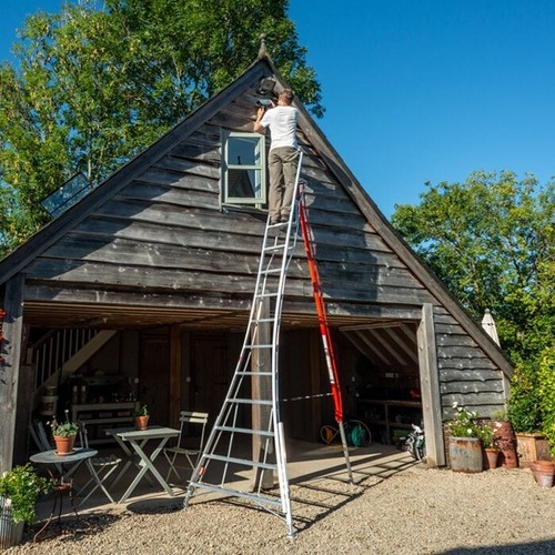 ExDemo A142 Henchman Fully Adjustable PRO Tripod Ladder 14' / 4.2m