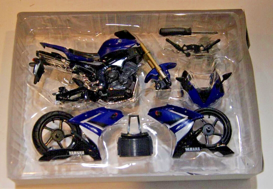 Testors Quick Build Motorcycle 1:12 Yamaha YZF-R1 Age 8+ NOS - Image 1 of 1