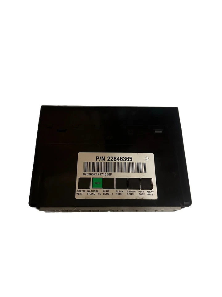 ✅ 07-14 GMC Yukon Denali Silverado Sierra Tahoe Carrocería Control Computadora Módulo Fabricante de Equipo Original Foto 1 de 4