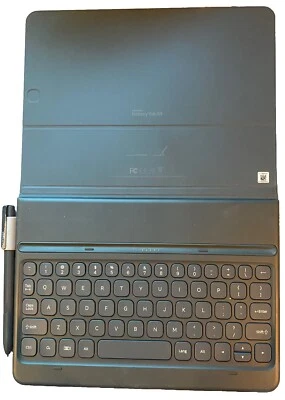 Funda Teclado Samsung Galaxy Tab S3 Gris, muy buen estado. Viene con lápiz óptico Foto 1 de 4