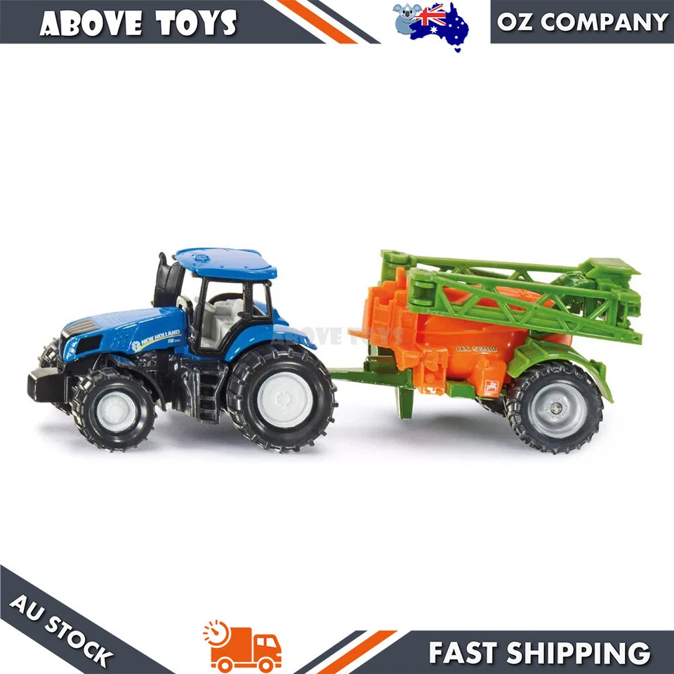 Siku New Holland Tractor With Crop Sprayer Diecast Model - Image 1 of 1