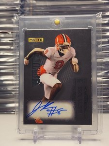 2022 Wild Card Matte Premium Auto Justyn Ross Rookie 