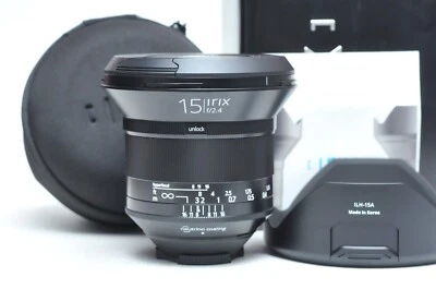 IRIX 15mm f/2.4 Premium Blackstone Lens for Nikon DSLR Cameras - Manual Focus - Image 1 of 4