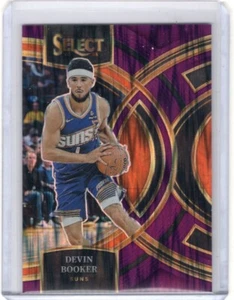 2023-24 Select DEVIN BOOKER Premier PURPLE FLASH PRIZM #143 7/175 - Picture 1 of 1