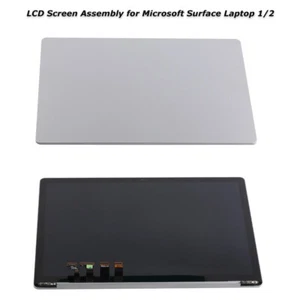 Silver LCD Screen Display Touch Screen Assembly for Microsoft Surface Laptop 1/2 - Picture 1 of 6