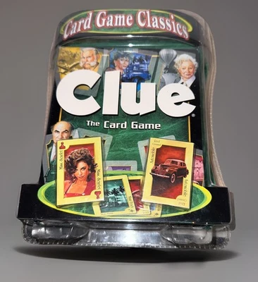Clue The Card Game - Mystery Beyond the Mansion! NEW Hasbro 2007 - Image 1 of 3