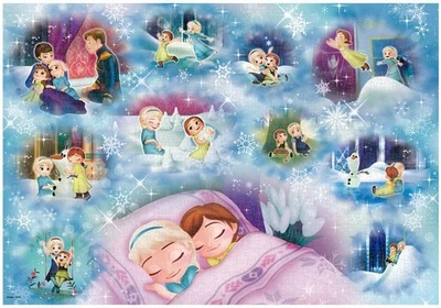 Tenyo (Tenyo) [Made in Japan] 1000 Piece Jigsaw Puzzle Disney Frozen Dream Toget - Image 1 of 4