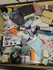 Wholesale Lot of phone cases for  iPhone Samsung,Google 100 cases - Picture 1 of 3