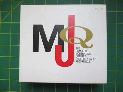 4 CD Box Set Modern Jazz Quartet MJQ Complete Prestige & Pablo Recordings Foto 1 de 4