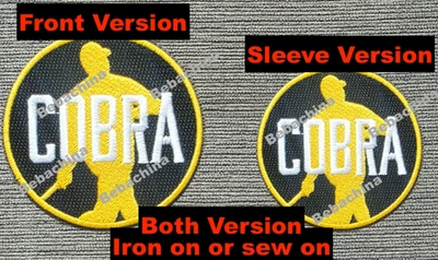 BOTH Dave Parker Cobra  Patch Pittsburgh Pirates Cobra  Baseball Jersey Patch - Image 1 of 4