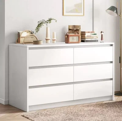 Modern Design Chest of Drawers 6 Drawers, Bedroom, Living Room, Storage Space - Image 1 of 4