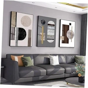 Arte da parete tela con cornice extra large luminosa per soggiorno decorazione parete casa - Foto 1 di 7