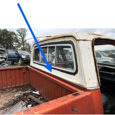 1972-1980 Dodge D100 W100 Truck Adventurer Sport - REAR CAB below window TRIM - Image 1 of 4