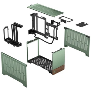 Fractal Design Terra Mini-ITX Tower - grün - Bild 1 von 9