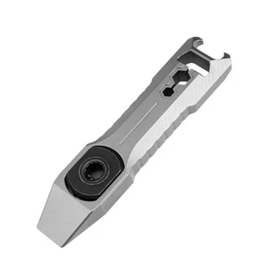 Titanium Multi Tool Pry Bar with Hex Wrench and Screwdriver for Projects - Picture 1 of 9